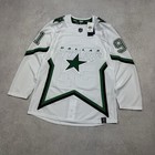 New Adidas Dallas Stars  91 Tyler Seguin Hockey Jersey White Size 52 Authentic
