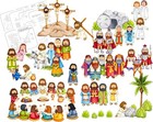 Easter Deluxe Felt Set For Bible Flannel Board Stories 42 Pieces Activity Pag   