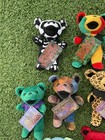 Vintage Grateful Dead Beanie Bears Set Of 21 With Tags Liquid Blue Steven Smith