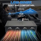 12000btu 12v Electric Car Ac Kit  Universal Underdash Compressor Air Conditioner
