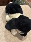 Russ Yomiko Classics Black White Lop Ear Bunny Rabbit 11  Plush Stuffed Animal