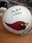 Jim Hart Full Sized Cardinals Signed Football Helmet Jsa St Louis