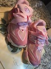 New Balance 9060 Unisex Kids Sneakers Us 5 Pink white gray Low Top Lace-up