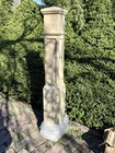 Large New Old Stock Victorian Style Solid Poplar   Pine Newel Post Architecture