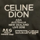 Rare Celine Dion Quicksilver Embroidered Asia Live Tour 2018 Aeg Backpack