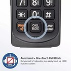 Panasonic Expandable Cordless Phone System Answering Machine 5 Handsets Black