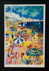Leroy Neiman   French Riviera   Signed Pop Art Mounted And Framed In New 11x14 