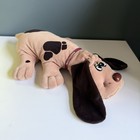Vintage 1985 Tonka Pound Puppies Brown 18  Plush Puppy Dog Long Floppy Ears T38