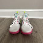 Adidas Women   s Crazyflight Mid Volleyball Shoes White Pink Hp3337 Size 9 5