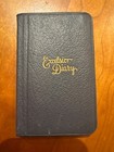 Free Ship  1930-31 Excelsior Diary Miniature Day Calendar Blank