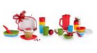 Tupperware Kid Toy 19pc Mini Party Serve It Set Mug Pitcher Plate Cake Taker New