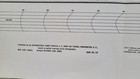 Vtg Aeronautical Planning Chart Canada 1947