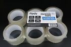6 Rolls Carton Sealing Clear Packing Shipping Box Tape 2 Mil- 2  X 55 Yards