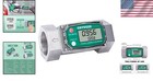 Precise 1 5 Inch Inline Digital Turbine Flow Meter For Diesel  Water  Gasoline