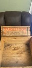 Haig   Haig Pinch Whisky Wooden Crate Box  And Tanglefoot Flypaper Crate  Lot
