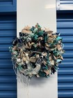 Coastal Nautical Wreath Beach Seashell Front Door Handmade Decor
