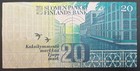 1993 Finland 20 Markkaa Signatures Holkeri-koivikko P122 1   2062604471 