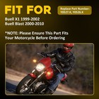 4-40pcs Fit Buell Blast 2000-2010 Smoked Turn Signals Front Rear Y0527 k Y0526 k