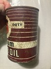 Vtg 1950s Phillips 66 Premium Motor Oil 1 Quart Oil Can Tin Gas Oil Station Empt