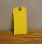 50 Avery Dennison Yellow Colored Shipping Tags Inventory Control Scrapbook  Tag