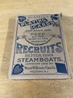 Antique 1906 Russell s Recruits Playing Cards 51   Rare Joker   Substitute Card