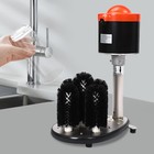 800 Cups h Commercial Electric Glass Cup Washer Wine Glass Cleaning Machine 110v