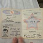 Ussr Soviet Military Id Sailor