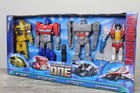 Hasbro Transformers One Figure Set Bumblebee Optimus Prime Megatron Starscream 4