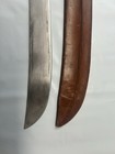 Vintage Us Military Ww2 Wwii 1945 Machete W hard Sheath