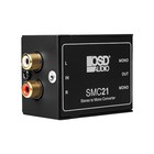 Smc21 Stereo Signal To Mono Converter  For 70v   8ohm Systems No Power Needed