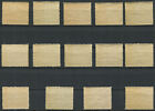 Nauru 1924-34 Ships Set Greyish Paper  Sg 26a-39a Mint Hinged Lh Mlh Very Fine 2