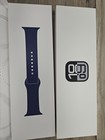 Apple Watch Series 10 46mm Gps Silver W  M l Denim Sport Band Mwwm3lw a