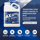 1 Gallon Midnight Blue Pond Dye  4x Concentrate Pond Dye Blue  Dark Natural Look