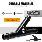 Aluminum Y Fitting Coolant Hose Connector For Can-am Maverick X3 Max Rr R 17-20