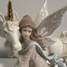 Fairy   Unicorn Figurine Statue Decorative Collectible  Fantasy Theme