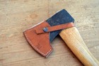 Husqvarna Hatchet Small Axe With Customleather Sheath  Hickory Handle  Fieldcraf