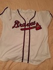 Mississippi Braves Aa Game Worn Used Jersey  23 Atlanta Braves Milb Sz 50 Mlb
