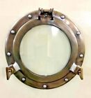 Vintage 15 -window Antique Ship Glass Wall D  cor Porthole Canal Boat Porthole