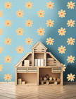 Sm Flower Decal  Usa Made  Wall Decor  Nursery  Home  Wall Sticker  Bedroom