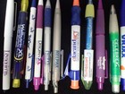  20  Vintage Random Pharmaceutical Drug Rep Pens Plastic   Metal Lot 47