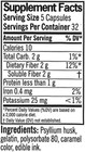 Quality Choice Daily Fiber Capsules For Regularity  160 Count