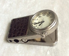 Black   Silver Pocket Watch Money Clip Clip-on Watch Modern Accessory New Item 