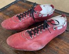 Wonderful   Rare Antique All Leather 1940   s Track Shoes Spikes Vintage Circa Old