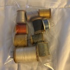 Vintage Wooden Thread Spools - Lot Of 9 