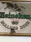 Heineken Vintage Gold Holland Beer Wall Bar Mirror Sign 13 3 4    X  16 3 4   