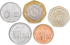 Jordan  Coins Set  2  5 Coins  Aunc-unc  2000-2010