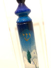 Vtg Judaica Jewish Hebrew Door Post Mezuzah                     Shin   Klaf Judaism Israel