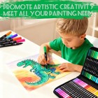 Dual Brush Marker Pens 120 Colors Art Markers Set Fine And Brush Tip Kids Gift