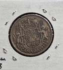 1940 Canada 50 Cents Silver Coin