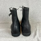 Vintage Wolverine World Wide Black Steel Toe Military Combat Boots 1994 Men 12w